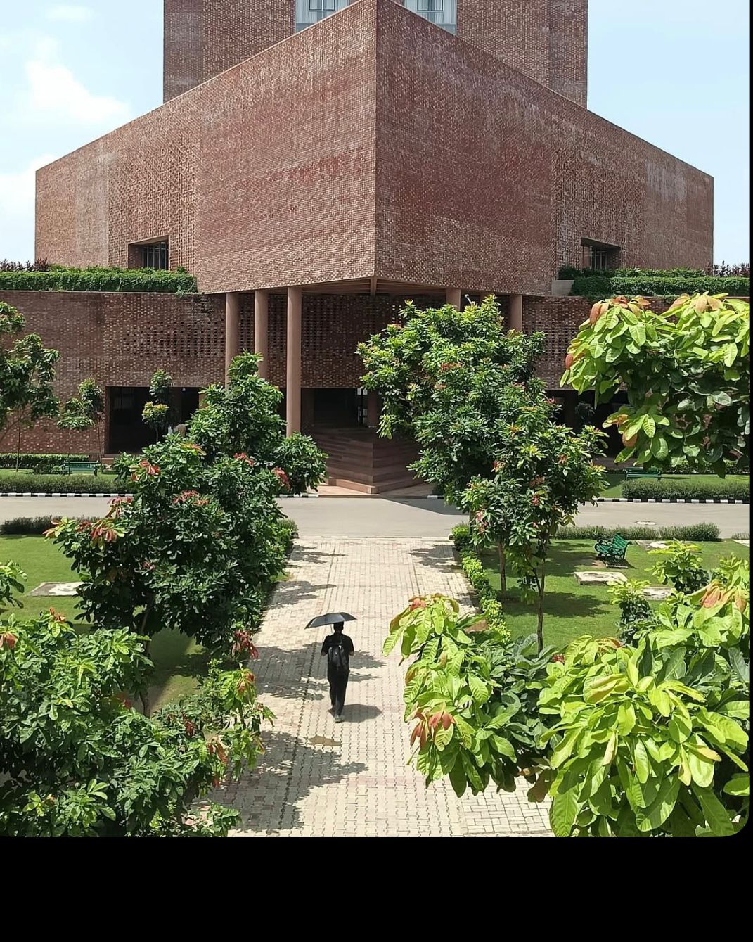 Business school campus, India